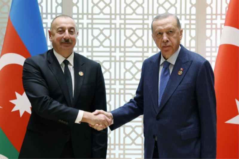 Erdoğan, Aliyev ile görüştü