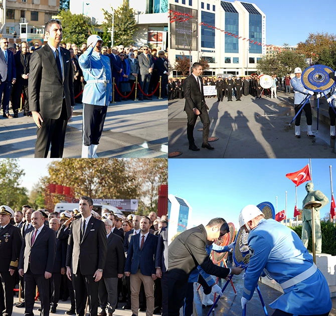 ULU ÖNDER ATATÜRK, 10 KASIM’DA ÖZLEM VE MİNNETLE ANILDI