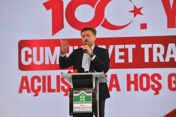 100. Yıl Cumhuriyet Tramvayı sefere çıktı