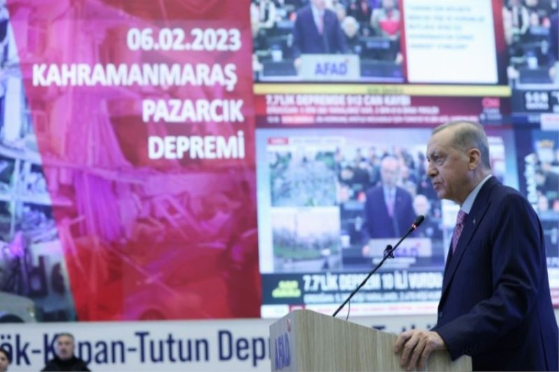 Erdoğan, depremlere yönelik koordinasyonu sürdürüyor