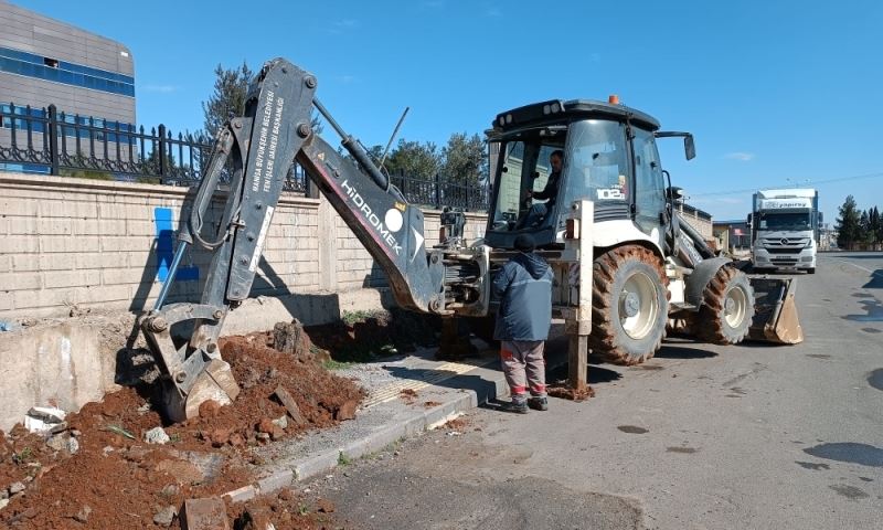 Büyükşehir Deprem Bölgesi’nde Altyapı İçin de Çalışıyor