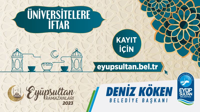 Üniversite öğrencilerine iftar ikramı