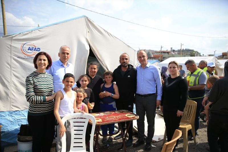 Başkan Zolan afetzedeleri yalnız bırakmıyor