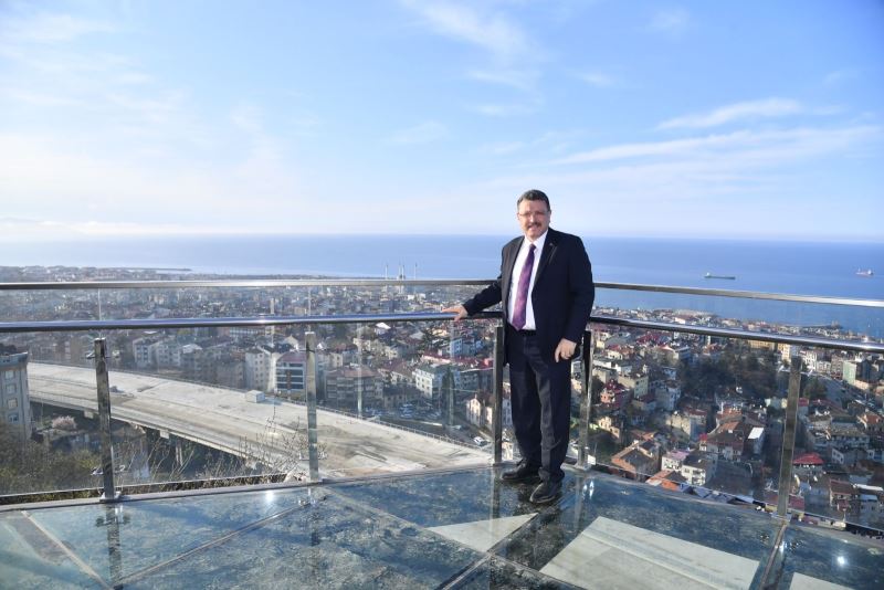 Boztepe Yürüyüş Platformu ve Seyir Terası, turizmin göz bebeği olacak!