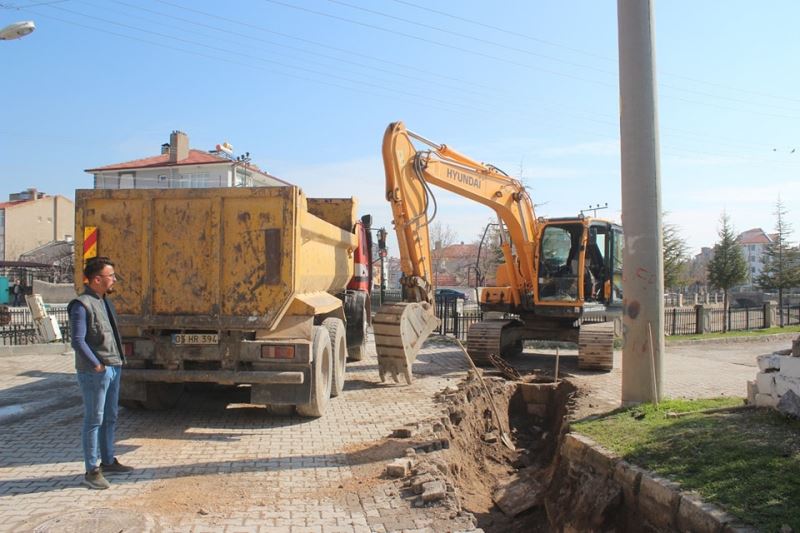 Karşıyaka Mahallesi Kanalizasyon Hattı Yenileme Çalışmaları