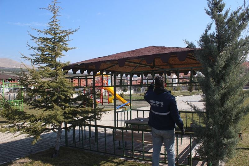 Hacı Nuri Sarı Parkı Yenileme Çalışmaları