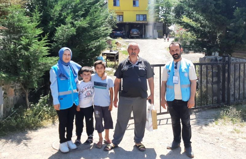 Şehit aileleri, gazi ve gazi yakınları Kurban Bayramı’nda ziyaret edildi