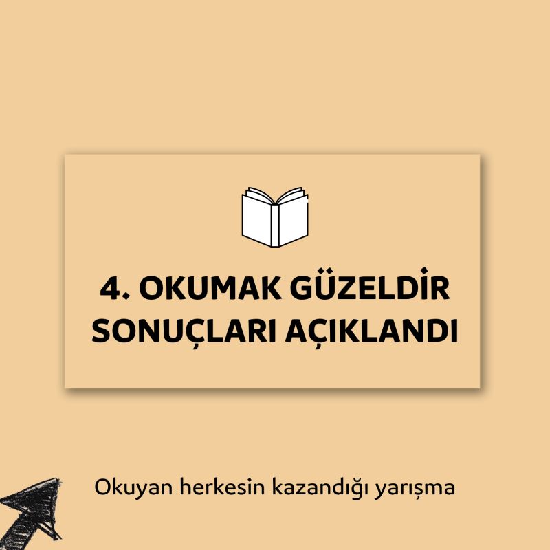 4. Okumak Güzeldir Kitap Okuma Yarışması