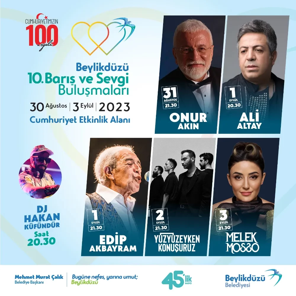 10.Barış ve Sevgi Buluşmaları Başlıyor