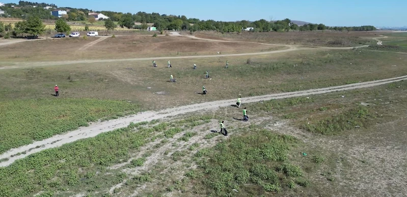 BARAJ HAVZALARINDAN HAFTADA 100 TON ÇÖP TOPLANIYOR