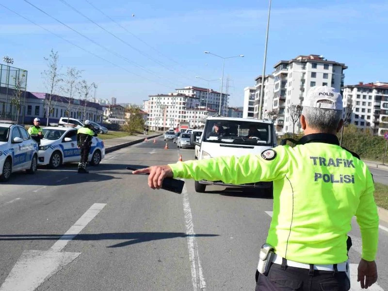 Ordu’da Bir Haftada 13 Binden Fazla Araç Denetlendi