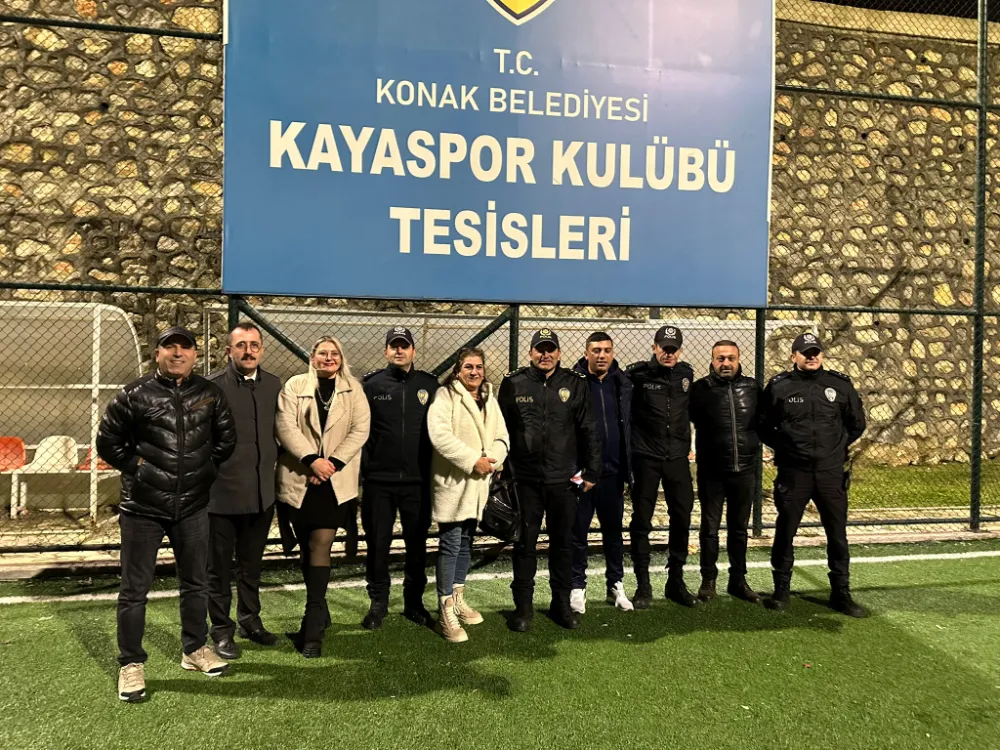 Konak İlçe Emniyet Müdürü, Genç Sporculara Destek Verdi