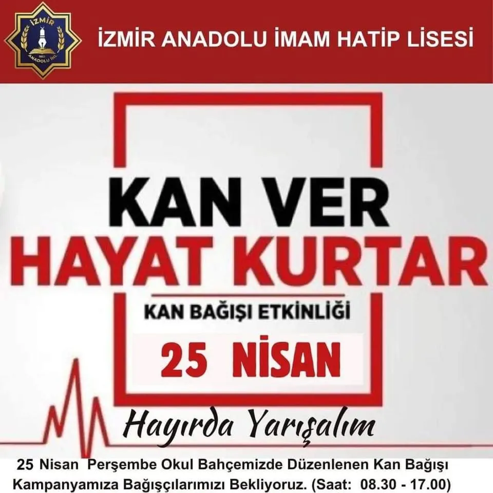 Kan hayat kurtarıyor