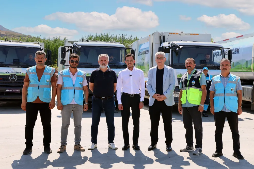 Tokat Belediyesi Yeni Araçlarla Temizlikte Devrim Yaratacak