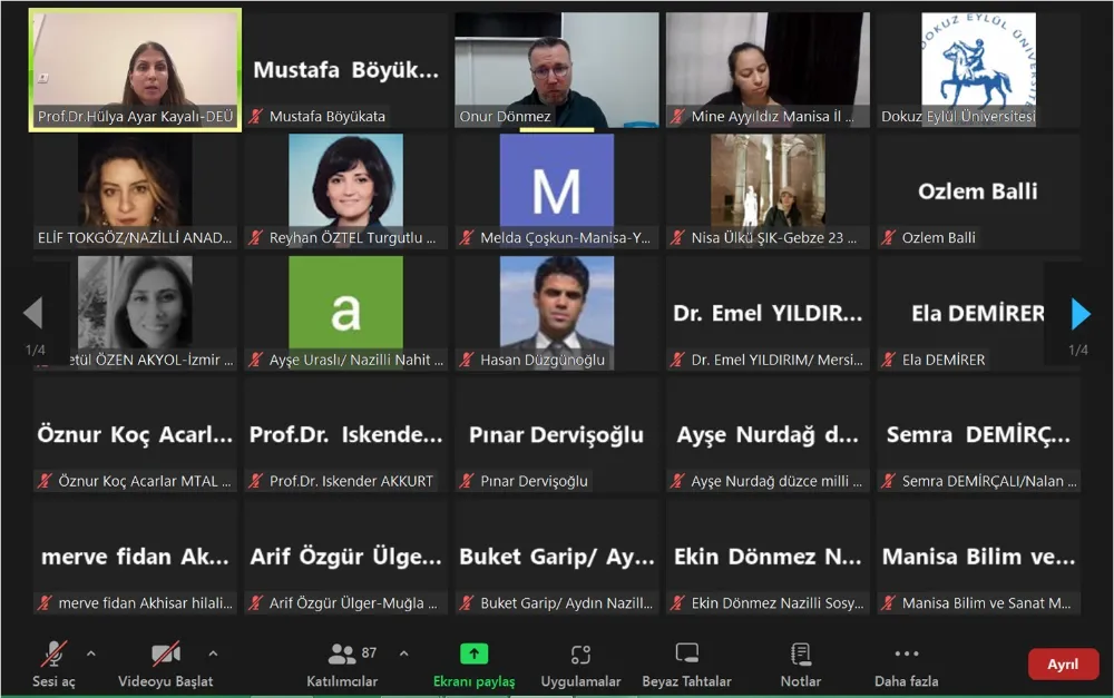 DEÜ’de TÜBİTAK 2204 Bilgilendirme Programı Tamamlandı