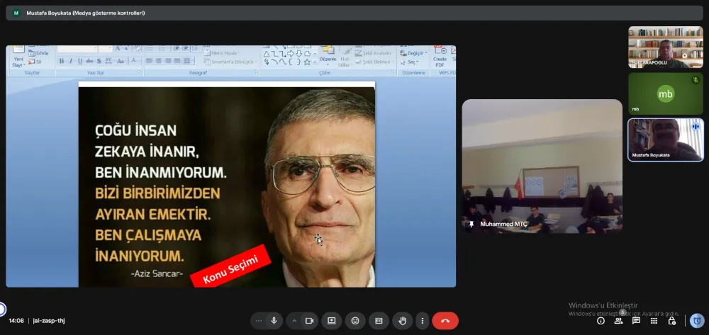 TÜBİTAK 2204 Programlarında Gençlere Yol Gösteren Buluşma