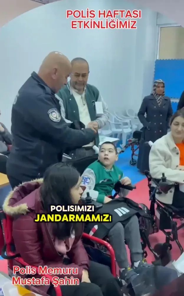 Polis Haftası Etkinliği: Mustafa Abi