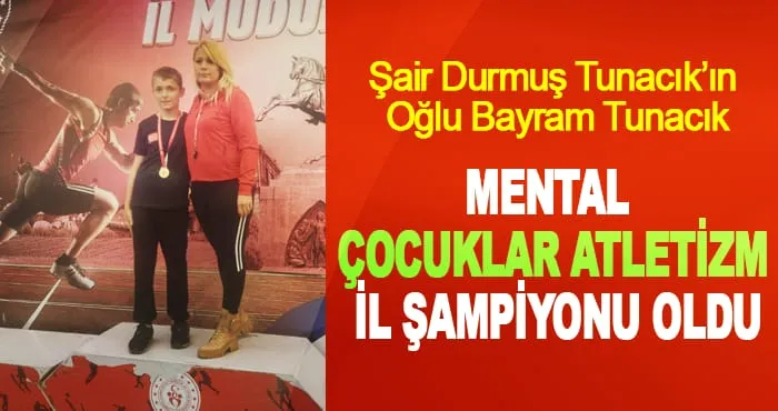 Mental Atletizmde Gurur Tablosu: Bayram Tunacık Samsun İl Şampiyonu Oldu!