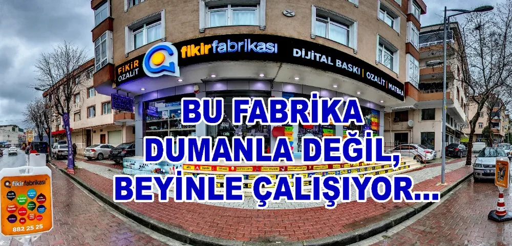 Bu Fabrika Dumanla Değil, Beyinle Çalışıyor…