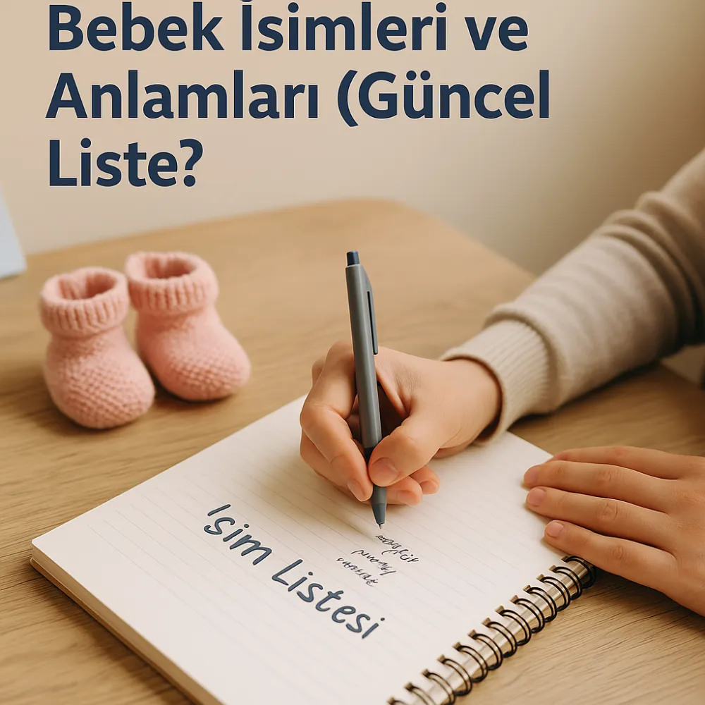 Türkiye’de En Çok Tercih Edilen Bebek İsimleri ve Anlamları (Güncel 2025 Listesi)