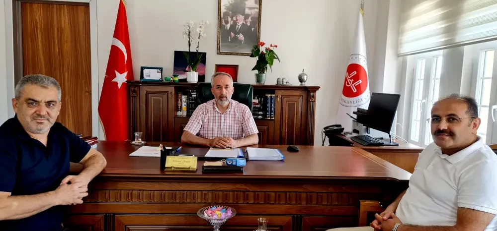 Karayün’den Sayın’a Hayırlı Olsun Ziyareti