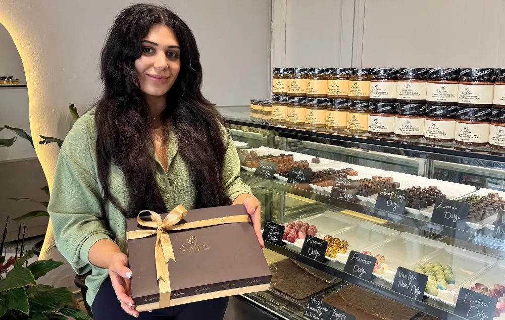 “Genç Girişimci Zahra’dan Bahçekent’e Çikolata Keyfi”