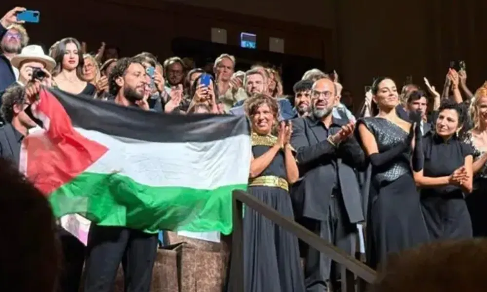 Venedik’te Gazze Dramı: 22 Dakika Süren Alkış