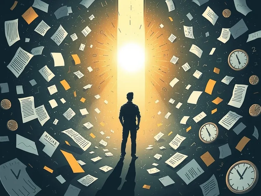 Hayatta tek bir ana hedefe odaklanmanın insan üzerindeki dönüştürücü etkisini anlatan görsel