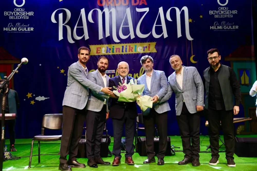 Ordu'da Ramazan Konseri: Grup Ravza'dan Duygusal Teşekkür