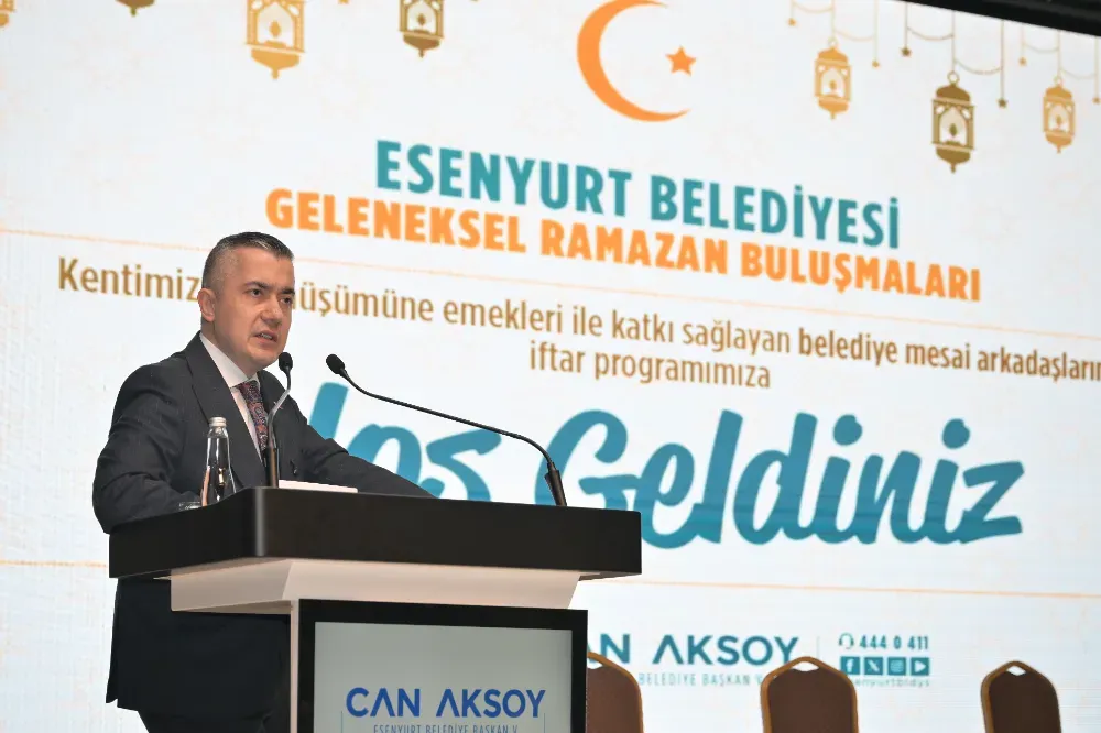 Belediye Personeli İftarda Buluştu, Aksoy'dan Emek Vurgusu