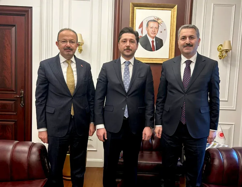 Başalan ve Eroğlu Adalet Bakan Yardımcılarını Ziyaret Etti