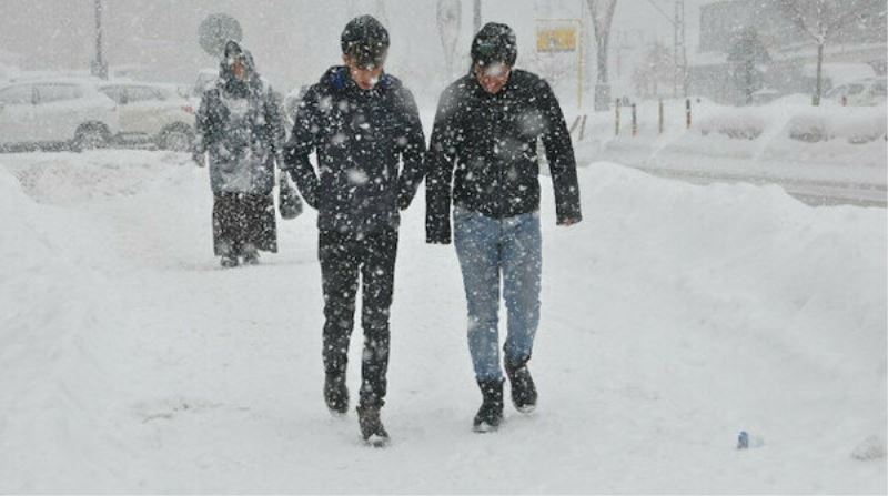 Meteorolojiden 7 il için soguk hava ve kar yagisi uyarisi