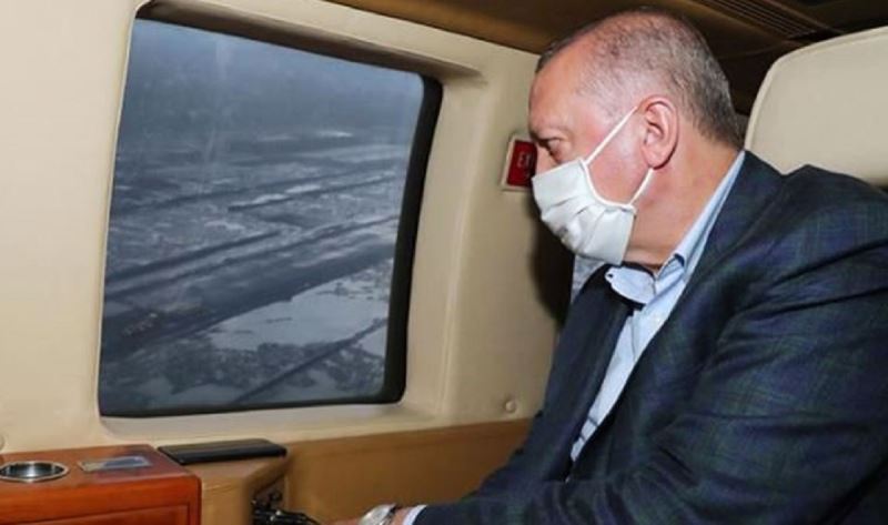 Cumhurbaskani Erdogan felaketin yasandigi bölgeye gidiyor