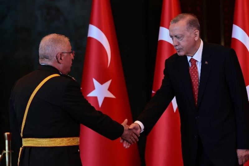 Cumhurbaskani Erdogan tebrikleri kabul etti