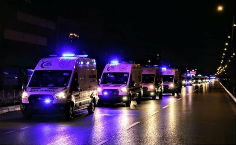35 ambulans Hatay
